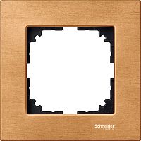 Рамка универсальная Schneider Electric Merten M-Elegance 1-м. дерево бук  картинка